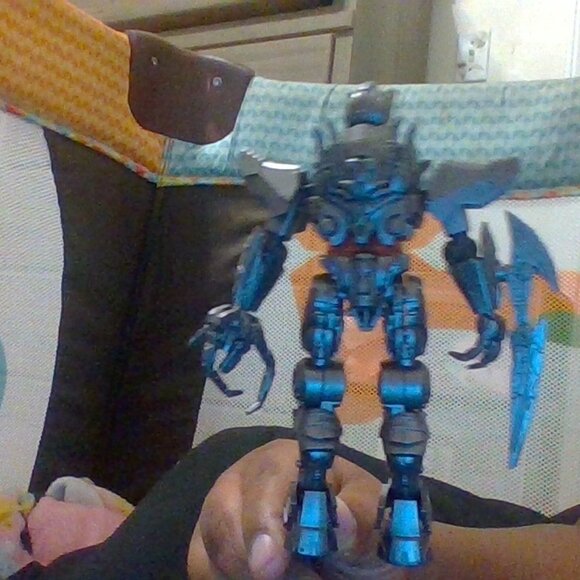 Brand: Blokees, Size:4-6 inches tall, Color: dark gray . ROTB SCOURGE - Picture 5 of 9